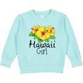 thumbnail image 2 of Inktastic Hawaii Girl Hibiscus Flowers Toddler Sweatshirt, 2 of 4