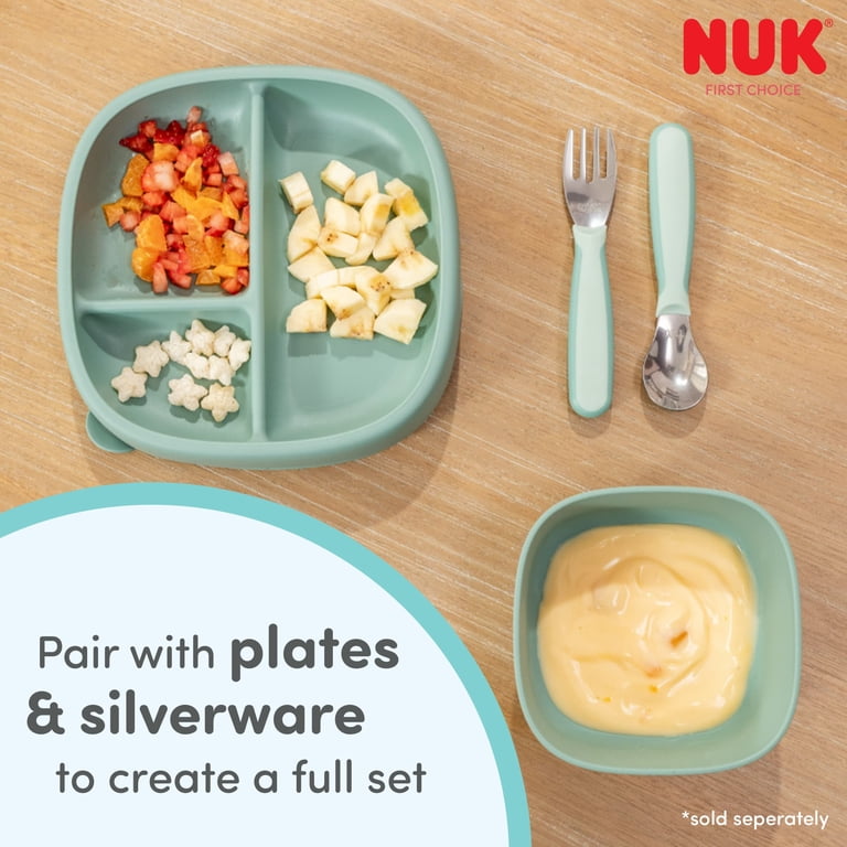 NUK First Choice Suction Bowls with Lids, 2 Pack photo 7