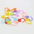 thumbnail image 1 of 100 Pcs Colorful Plastic Locking Stitch MarkersforKnitting and Crochet Random Color Fasteners Progress Keepers and Knitting PinsforYarn Crafts, 1 of 6