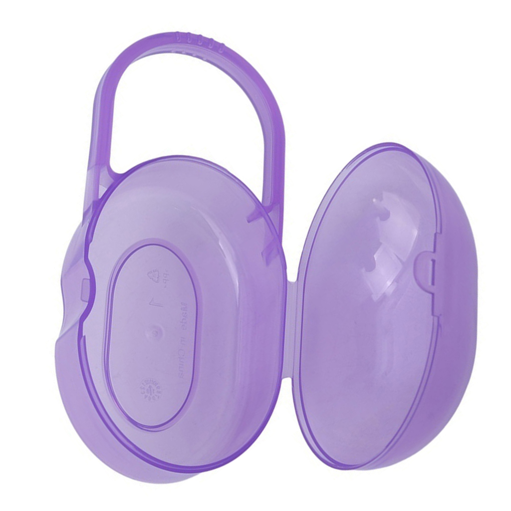 Baby Infant Pacifier Box Holder Portable Dust Proof Newborn Soother