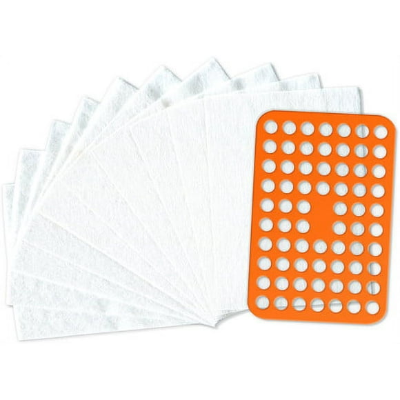Vinyl Styl® Deep Groove Record Washer Replacement Filters 10 Pk with Screen