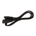 thumbnail image 1 of Cable IEC 320 C8 A IEC 320 C7, 100-240V 1500W Impermable 3.3 Pies IEC 320 C8 A C7 Extensión de Potencia Resistente a Calentadores para altavoces para altavoces, 1 of 7