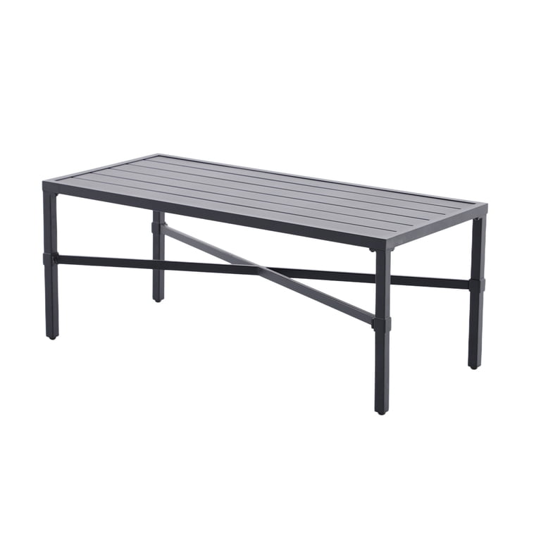 My Texas House Cambria Rectangular Steel Coffee Table photo 7