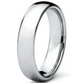 thumbnail image 2 of Metal Masters 5mm Classic Dome Mens Tungsten Carbide Ring Wedding Band, 2 of 6