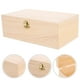 thumbnail image 2 of Caja de almacenamiento de joyas, contenedor de madera, estuche para tesoros, contenedor para artículos diversos de dormitorio, 2 of 8