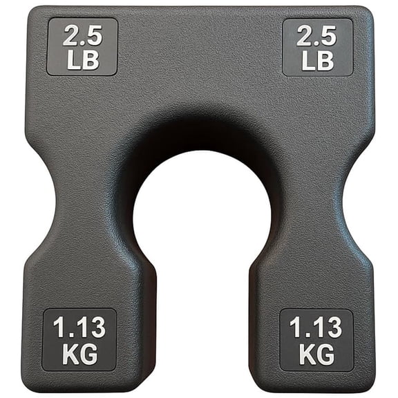 2.5 lb Weight Stack Add On – 2.5 Pound Weight Stack Adapter Plate for Home Gym & Exercise Machines