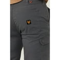 thumbnail image 4 of Hawx Work Gear Men's Armstrong Cargo Ripstop Stretch Denim Work Pants Charcoal 34W x 36L, 4 of 4