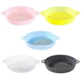 thumbnail image 1 of 6 almohadillas de silicona para freidora de aire, bandeja para horno, antiadherente, olla de silicona, accesorios para freidora de aire, 1 of 2