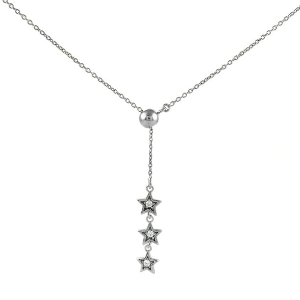Yeidid International Italian Solid Sterling Silver 24 Star Drop Lariat Necklace Walmart Com Walmart Com Yeidid International Italian Solid Sterling Silver 24 Star Drop Lariat Necklace Walmart Com Walmart Com