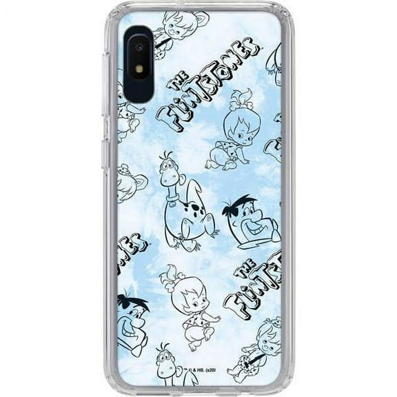 Skinit Cartoons The Flintstones Tie Dye Print Galaxy A10e Clear Case