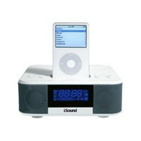 i.Sound Dream - Clock radio with Apple Dock cradle - white