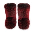 thumbnail image 4 of Women's faux fur boots furry snowshoes elegant and stylish booties warm and comfortable non-slip outdoor flats, 4 of 4