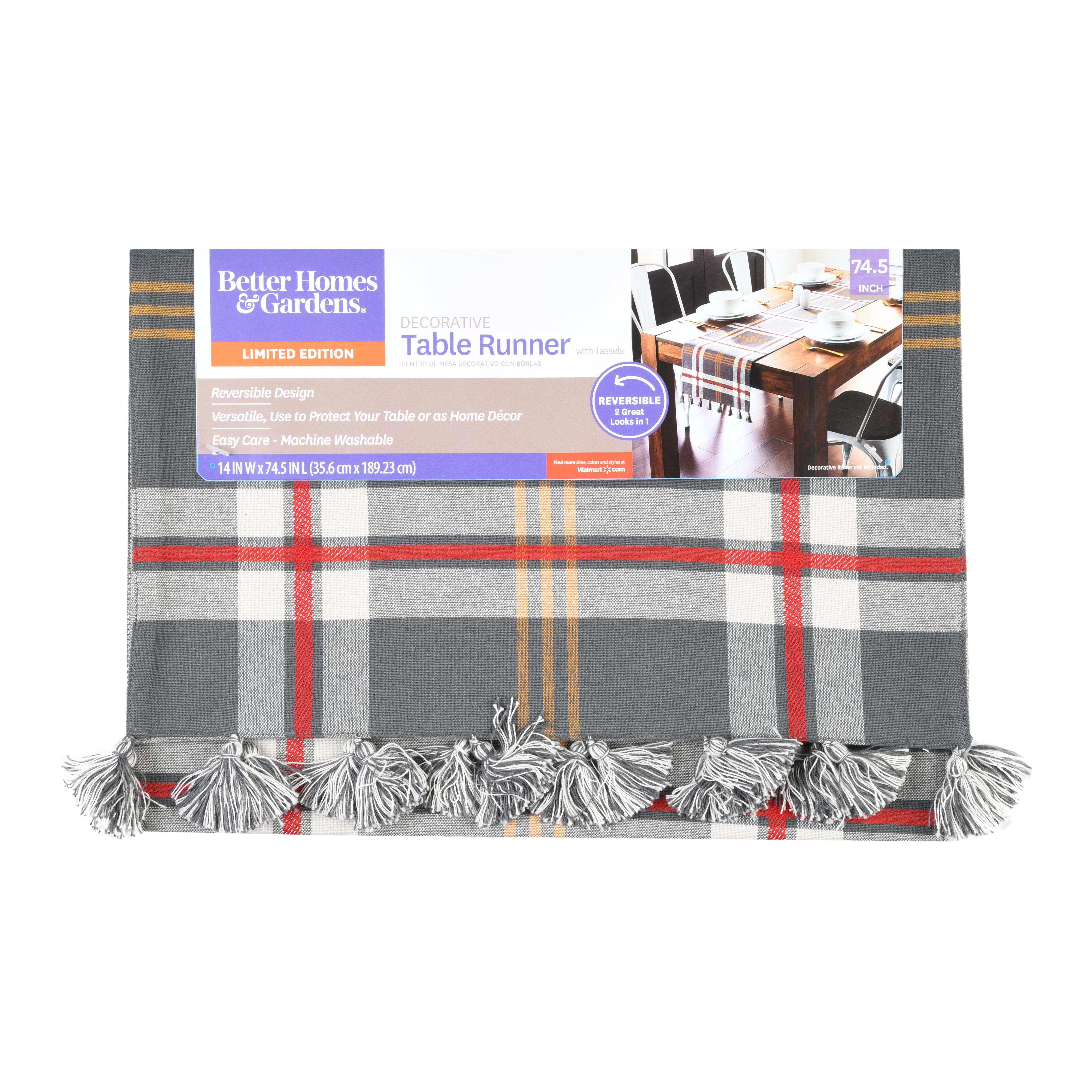 Better Homes&gardens Farmhouse Plaid Runner