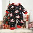 thumbnail image 2 of Christmas Family Cute Sleepwear Cotton Matching Pjs Set Casual Parent Child Sets, 2 of 9