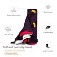 thumbnail image 3 of Toalla de playa Umbreon, suave, de secado rápido, resistente a la arena, para natación, piscina, yoga, gimnasio, camping, toallas de baño ligeras, regalo para niños, niñas, niños y adultos, 27,5 x 55, 3 of 8