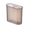 thumbnail image 2 of Langgg Storage Case Brush Mount Transparent Self-adhesive Smooth Surface Wall Stand Tableware Exquisite Wall-mounted Convenience Black, 2 of 7