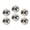 M016, variant on Glass Refrigerator Magnet 6Pcs Magnetic Fridge Sticker,Decor for Kitchen,Whiteboard,Cabinet,Exposure Bear With Silhouette Background