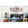 thumbnail image 2 of Tiptophomedecor Stretched Canvas World Map Art - Subtle World - Stretched & Framed Ready To Hang Art, 2 of 4