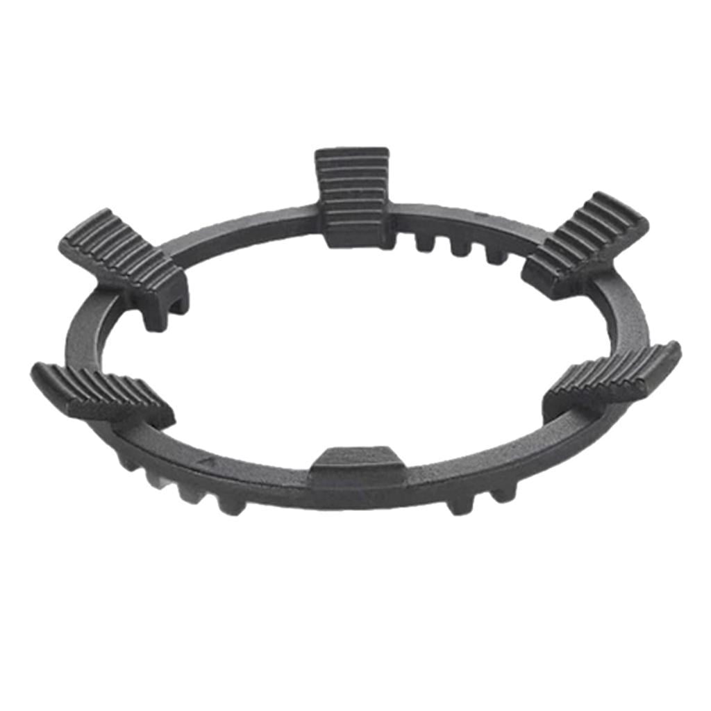harayaa Cast Iron Wok Support Ring Pot Holder Heat Resistant Cooker Anti Slip Sturdy Wok