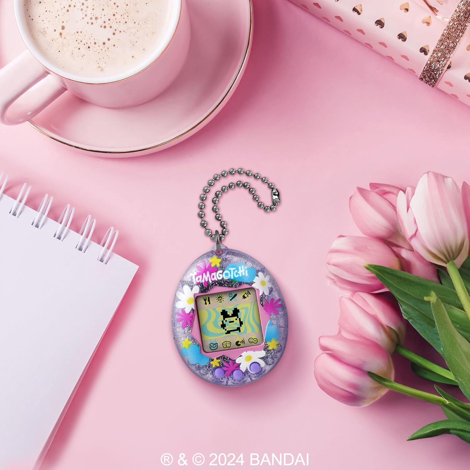 Bandai Tamagotchi Original Virtual Reality Pet Gen 2 Flower Perfume