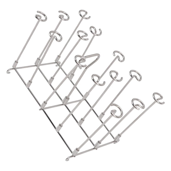 Brocheta de la Parrilla, 304 Acero inoxidable versátil gran sabor vertical fácil cocción lavavajillas estante de broceros seguros para accesorios de freidora de la cocina