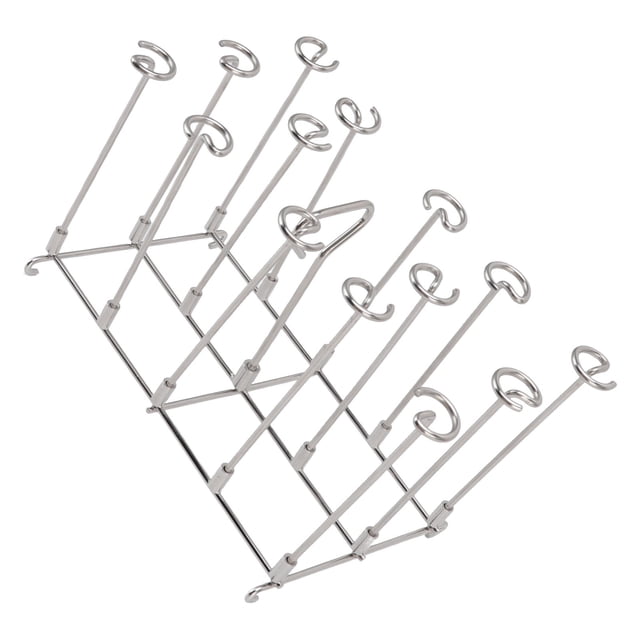 Brocheta de la Parrilla, 304 Acero inoxidable versátil gran sabor vertical fácil cocción lavavajillas estante de broceros seguros para accesorios de freidora de la cocina