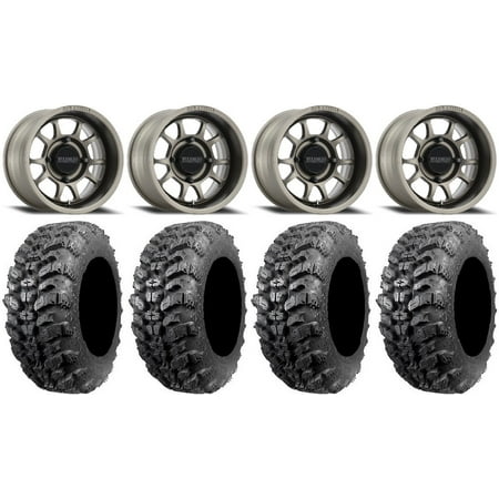 Method 409 15 Wheels Grey (5+2) 32 Sniper 920 Tires Sportsman RZR Ranger