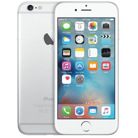 Restored Apple iPhone 6 16GB, Silver - Unlocked GSM (Refurbished)