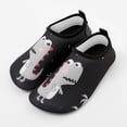 thumbnail image 5 of YOUYEDIAN Kids Boys Girls Swim Water Shoes, Toddler Kids Non-Slip Beach Shoes,Barefoot Sports Shoes Aqua Socks for Beach Outdoor Sports (Black, 4 Big Kid), 5 of 5