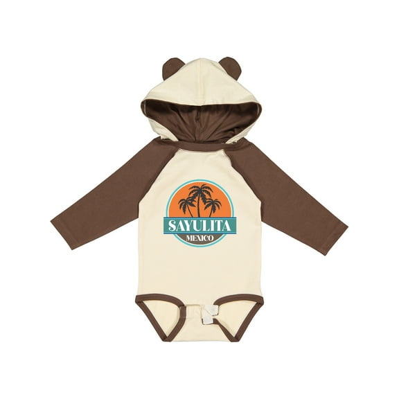 Inktastic Sayulita Mexico Vacation Souvenir Boys or Girls Long Sleeve Baby Bodysuit