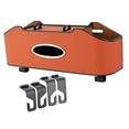thumbnail image 3 of Miulika Car Backseat Organizer Storage Box Creative Waterproof Back Seat Storage Box Orange, 3 of 9