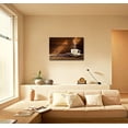 thumbnail image 2 of HFDF Canvas Wall Art Coffee Bean Poster Giclee Wall Decorations for Living Room High Definition Printed 10x8inch Framed, 2 of 3