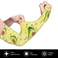thumbnail image 3 of Balery Avocado Work Out Cooling Arm Sleeves for Men & Women – Breathable, Moisture-Wicking Arm Sleeves for Women, Men & Kids, 3 of 8