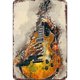 thumbnail image 1 of Placa Metal Vintage para Guitarra Barra Pintura Hierro Rectangular Del 30x40cm, 1 of 9