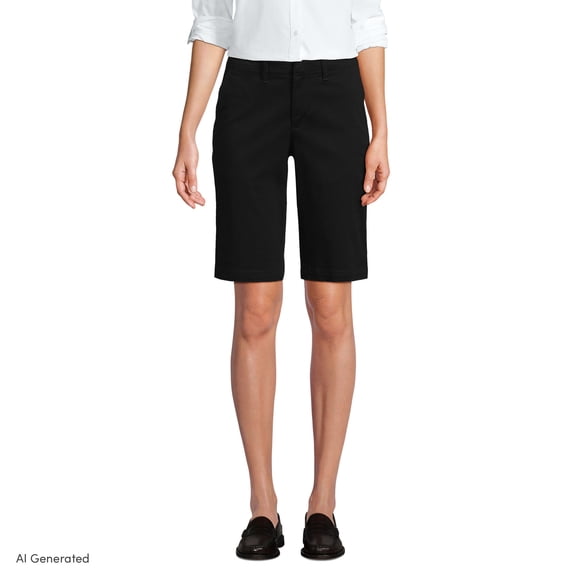 Lands' End Women's Classic 12" Chino Shorts