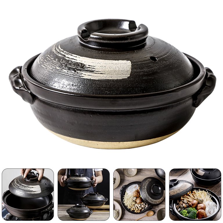 Japanese Pot Ceramic Pot Cooking Pan Big Saucepan Korean Cookware