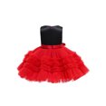 thumbnail image 4 of Txlixc Vestido de princesa para niñas, sin mangas, cuello en V, puesta en escena, una pieza Txlixc  moda, 4 of 9