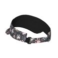 thumbnail image 2 of Fotbe Colorful Paws Of Dog Visera Deportiva con Diseño, Gorra Abierta Ajustable de Algodón para Mujer y Hombre, 2 of 7