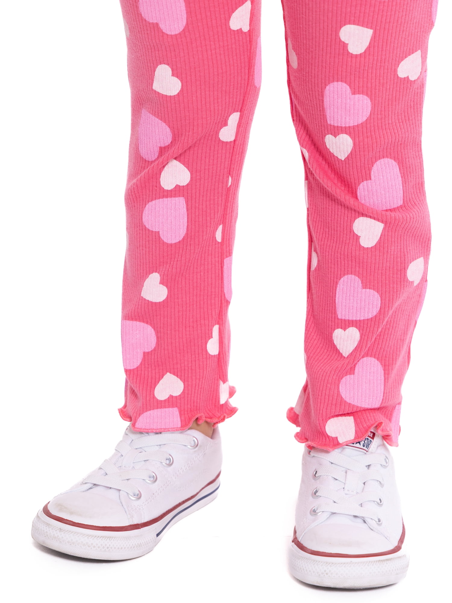 Lady and the Tramp Toddler Girls Long Sleeve Graphic Sweatshirt and Matching Flare Leggings Set, 2-Piece, Sizes 12M-5T