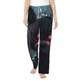 thumbnail image 2 of Lsque Five Nights At Freddy'S Print Women's Pajama Pants, Lounge Pant - Comfortable Home Wear,Elastic Waistband, Stylish Design-Small, 2 of 9