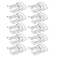 thumbnail image 3 of Presser Foot, Clear Stitching View Sturdy Durable Practical Design Satin Stitch Foot  For Most Household Sewing Machines, 3 of 8