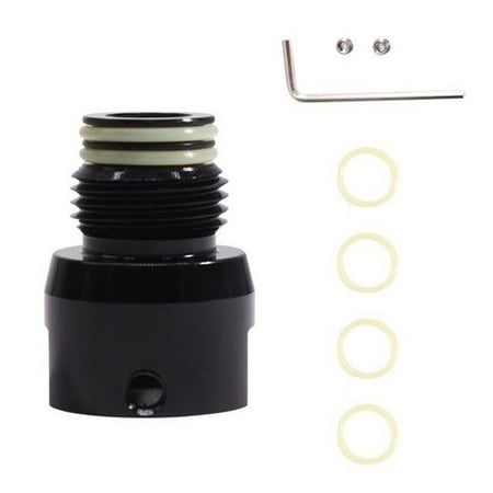 

RANMEI Co2 paintball canister thread adapter conversion double rubber ring connector