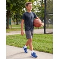 thumbnail image 6 of Real Essentials 5 Pack: Boy's Dry Fit Short Sleeve T-Shirt - Athletic Baseball Soccer Tee Tops for Kids Youth & Teens, 6 of 6