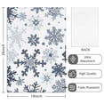 thumbnail image 2 of 4 Pcs Funny Kitchen Towels,Blue Christmas Snowflake Pattern Microfiber Dish Towels,Kitchen Tea Towels,Kitchen Towel Set (18" X 26"), 2 of 7