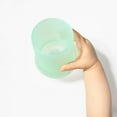 thumbnail image 3 of Olababy Silicone Training Cup | Water Drinking Cup For Babies | 6+ Mo Infant To 12-18 Months Toddler | Transition To Sippy Cup For Kids & Smoothie Cup With Straw | Baby Led Weaning Supplies & Gifts, 3 of 6
