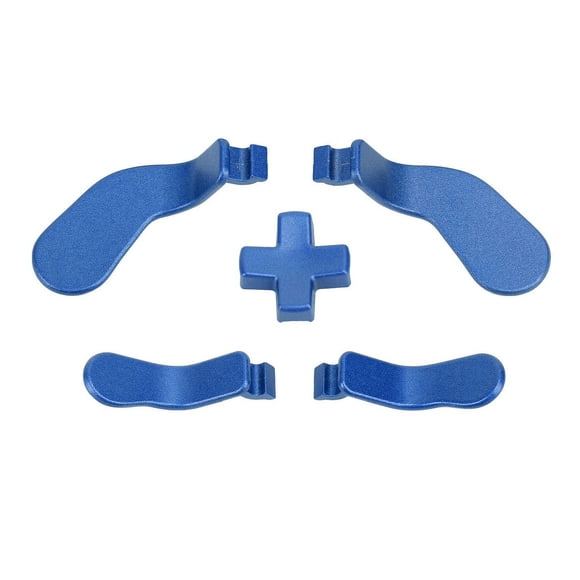 Controller Paddle and D Pad, 4Pcs Game Controller Paddles and 1 Controller D Pad, Stainless Steel D Pad Paddles Replacement for Elite Series 2 and Core