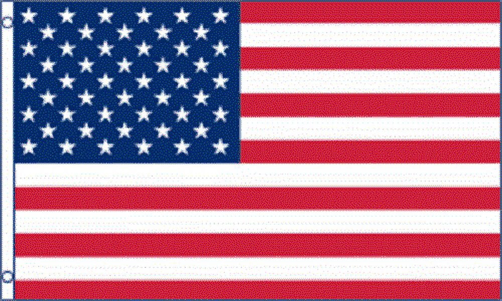 New 3’x5’ US FLAG POLE KIT Aluminum Flagpole USA American Stars Stripes Outdoor