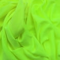 thumbnail image 2 of 60" Wide Venezia Poly Spandex Fabric - (200 GSM), Medium Weight, 2-Way Stretch, Soft & Breathable for Apparel, Activewear, Leggings, Decorations, Headband & DIY-Yellow Neon, 2 of 4