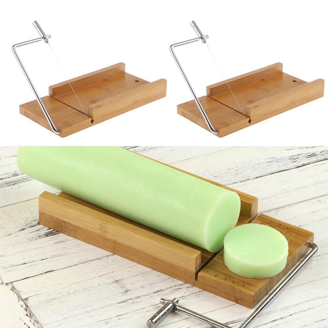 de Jabón Elaboración Manualidad DIY perfecl Molde de madera del cortador del pan del jabón