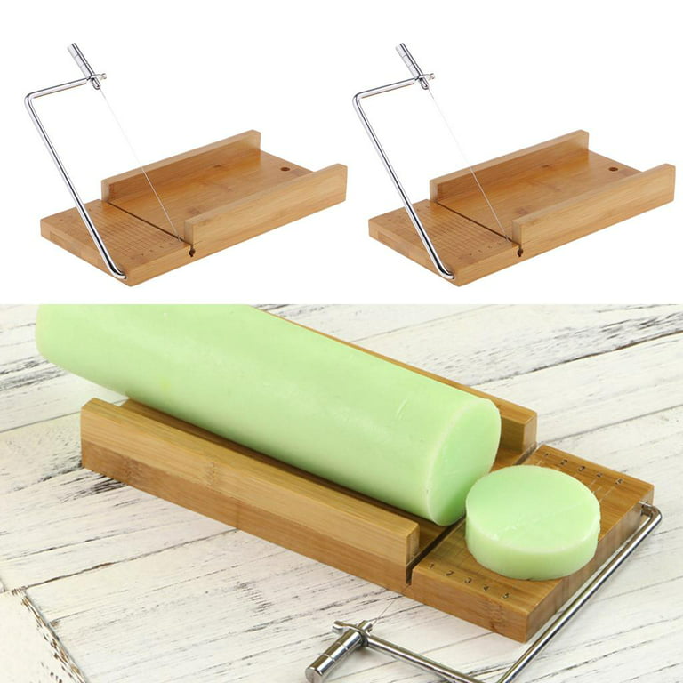 2Pcs Wood Soap Cutter, Beveler Planer Wire Slicer for Bread Candles  Trimming Cheese DIY Cutting Making Home Kitchen Tools, 24.5 x 11.8cm